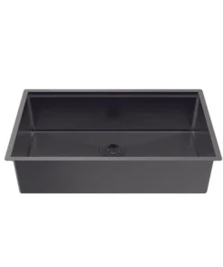 Chậu bếp Inox Hafele WS R10 HS25-SSN1S-7644 Đen 567.24.487