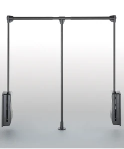 Tay nâng móc áo Hafele màu Chestnut 830-1150mm 805.11.154