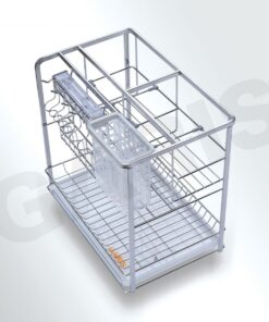 Giá dao thớt, gia vị, chai lọ Garis GM02.35E